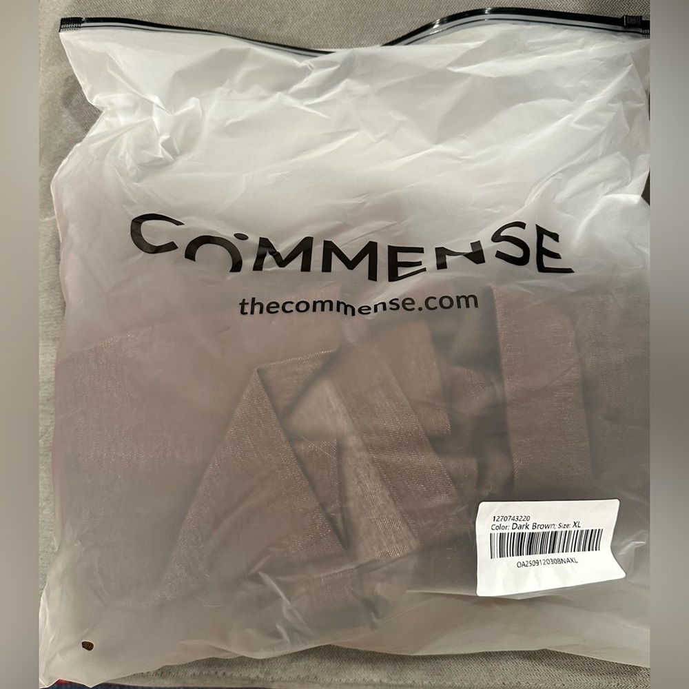 Commense Asymmetric Wrap Wide-Leg Pants - Picture 2 of 6